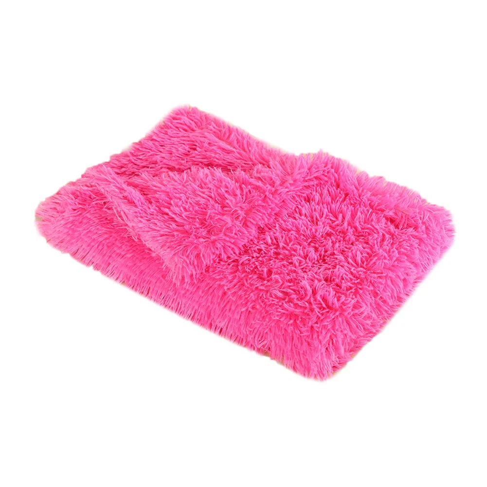 HULIANFU Soft Long Plush Pet Blanket Multi-Use Mat Sofa Cover Comfortable Warming Shag Blankets for Puppy Dog and Cats - Deanwangkt