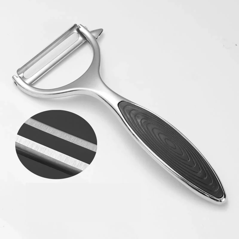 HULIANFU MHNTLOS Stainless Steel Multi-function Vegetable Peeler&ampJulienne Cutter Julienne Peeler Potato Carrot Grater Kitchen Tool - Deanwangkt