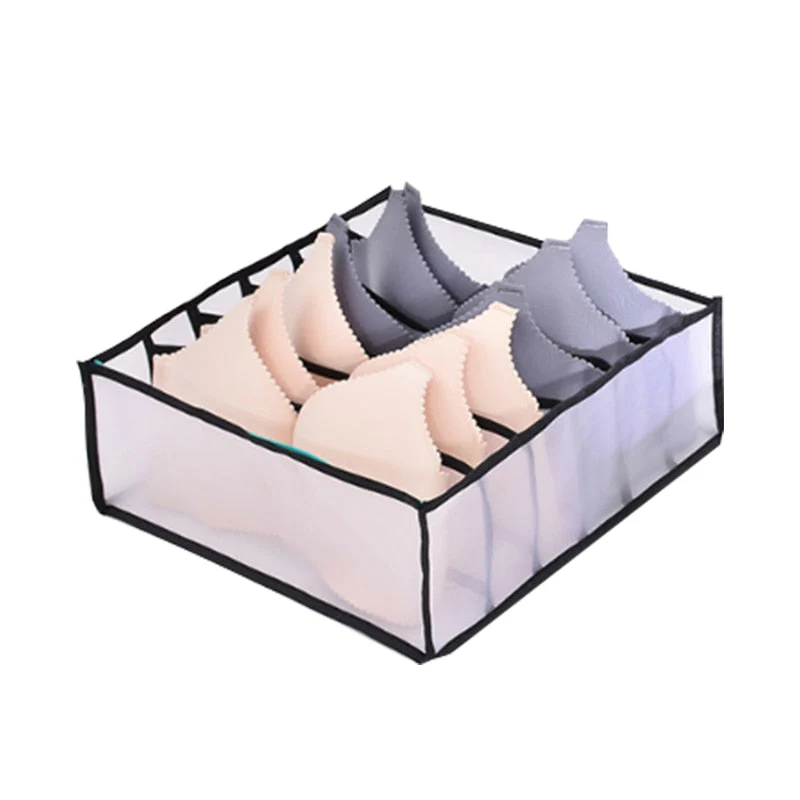 HULIANFU Underwear Bra Organizer Storage Box Drawer Closet Organizers Divider Boxes For Underwear Scarves Socks Bra - Deanwangkt