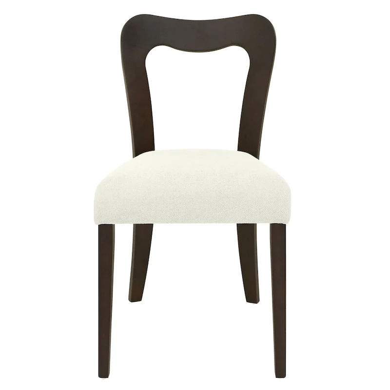 Christopher Knight Home - Ethan Modern Upholstered Dining Chair Set of 2 with Open-Back Design