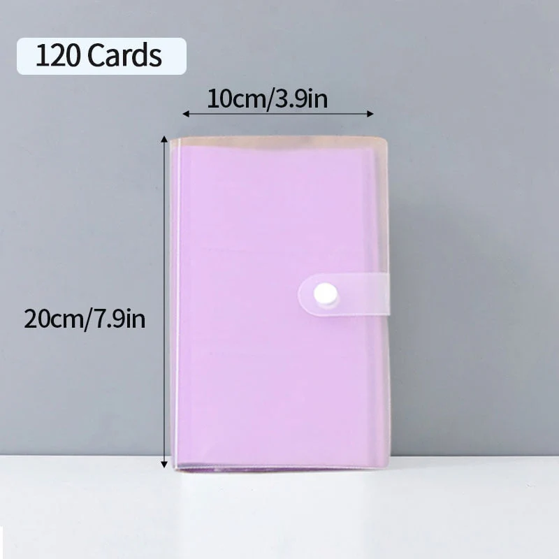 HULIANFU Photocard Holder Collection Album Idol Chasing Star Binder Photocards Collection Book Large-capacity Ticket Card Book Card Bag - Deanwangkt