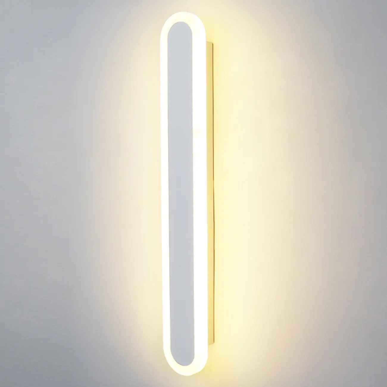Dimmable Long Strip LED Bedroom Wall Light with Acrylic