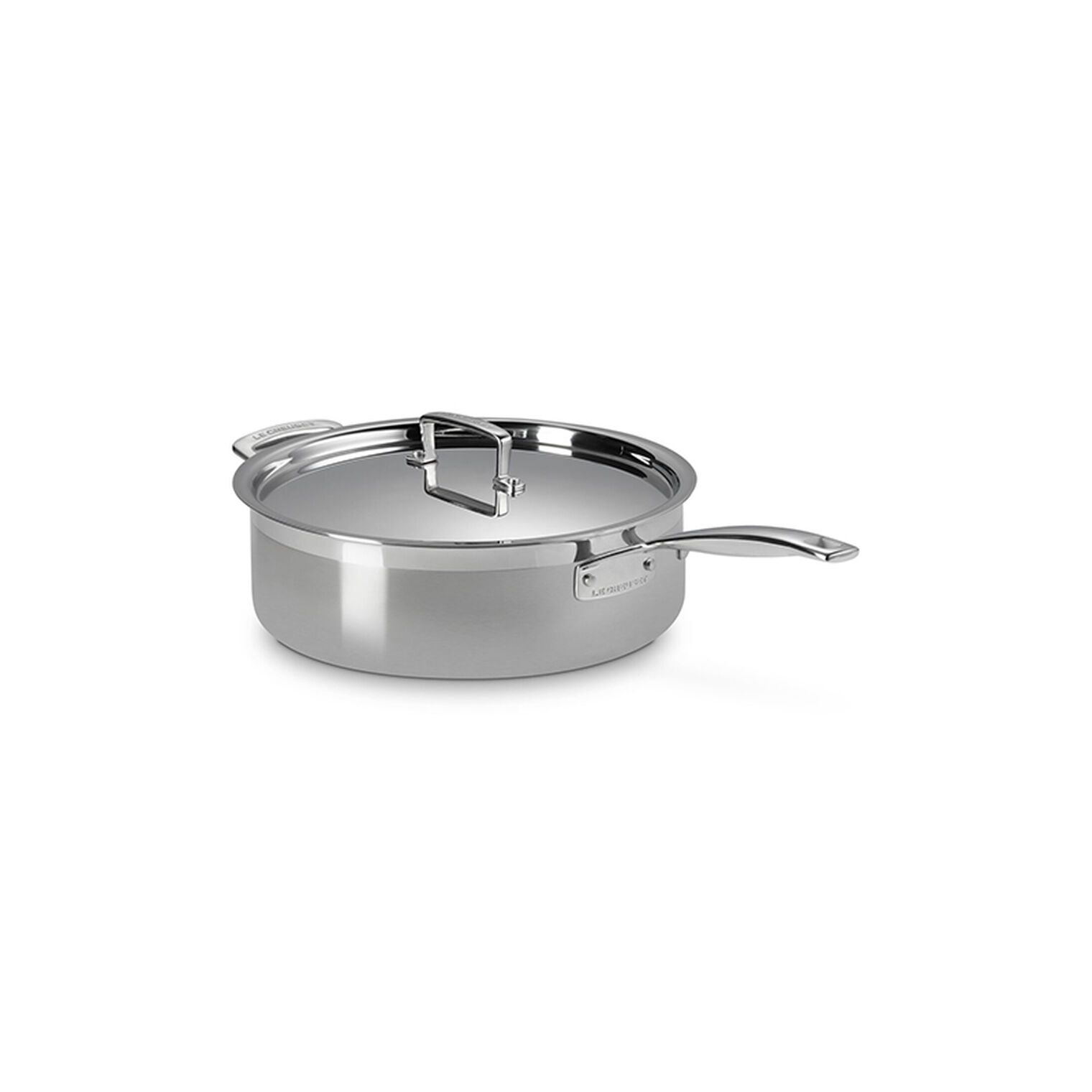 Classic Stainless Steel Sauté Pan with Lid