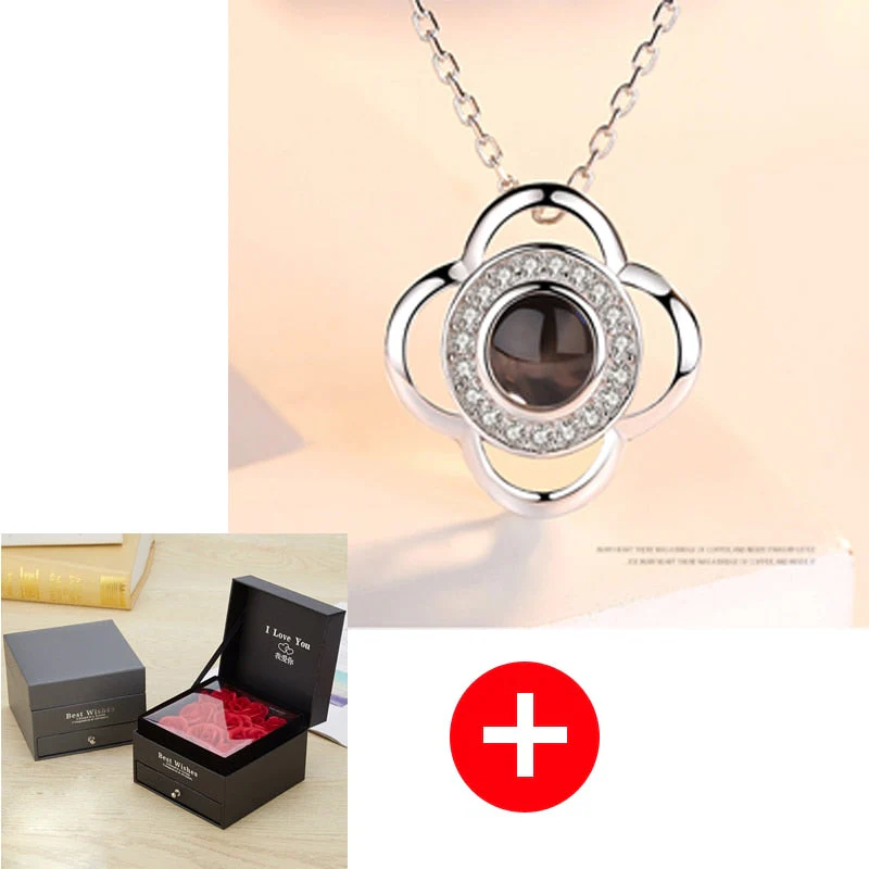 HULIANFU ROSE SPACE Soap Flower Jewelry Gift Box Rose Box Christmas Present Women  Birthday Party Gift for Mom Girlfriend Gifts - Deanwangkt