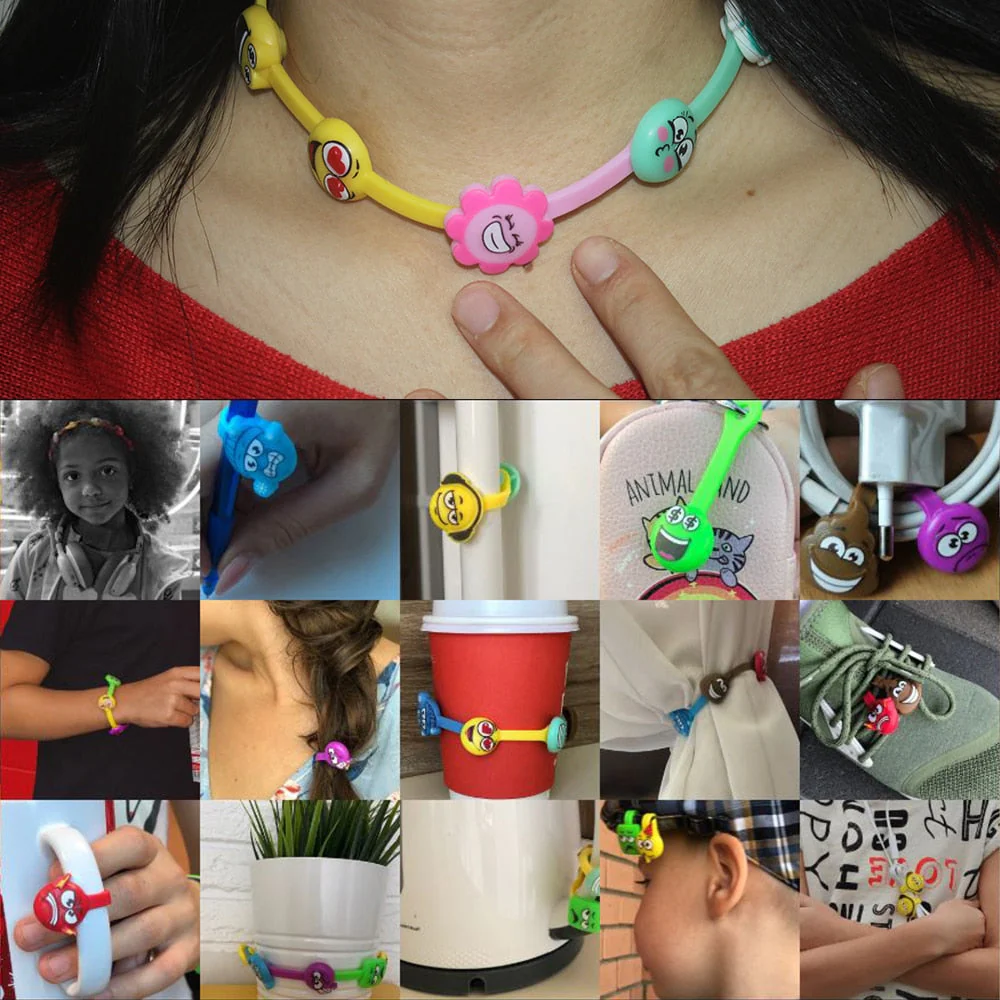 HULIANFU Skrepyshi Part 1 2 3 5 from Magnit Series Five Magnet Organizer for Pens Children Clips Staple Random Color NOT Whole Collection - Deanwangkt
