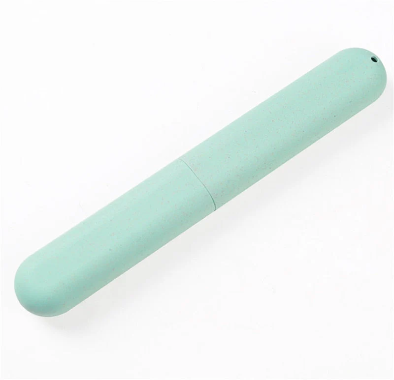 HULIANFU Travel Accessories Toothbrush Tube Cover Case Cap Fashion Plastic Suitcase Holder Baggage Boarding Portable Bathroom Accessories - Deanwangkt