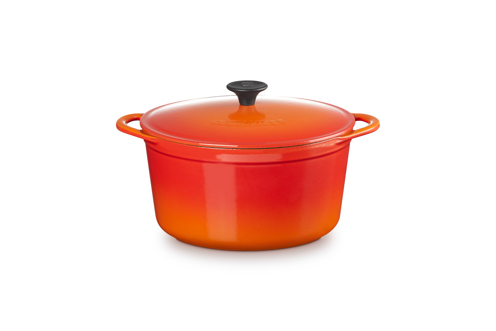 Cast Iron Cousances Round Casserole