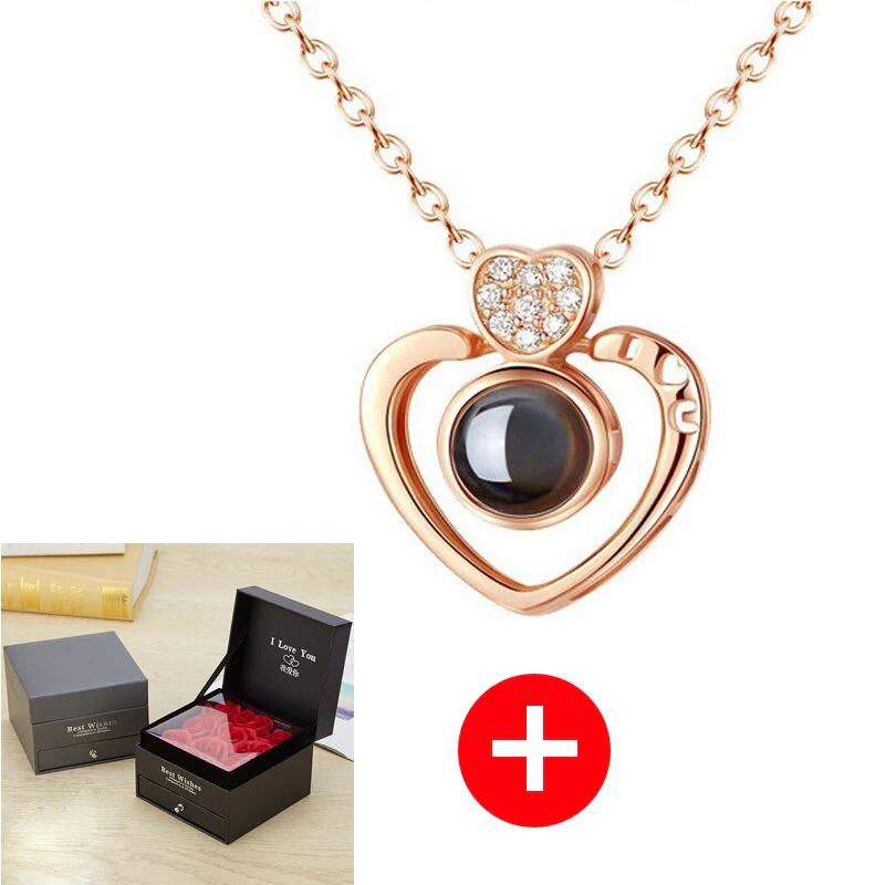 HULIANFU ROSE SPACE Soap Flower Jewelry Gift Box Rose Box Christmas Present Women  Birthday Party Gift for Mom Girlfriend Gifts - Deanwangkt