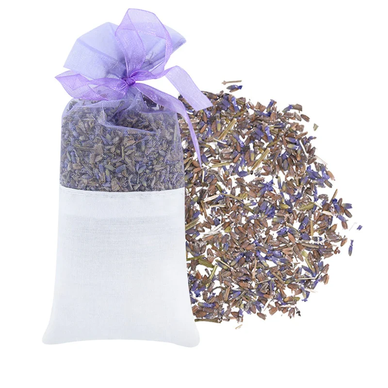HULIANFU Natural Dried Flowers Sachet Bag Rose Jasmine Rosemary Lavender Bud Dry Flower Household Wardrobe Aromatherapy Car Air Freshener - Deanwangkt
