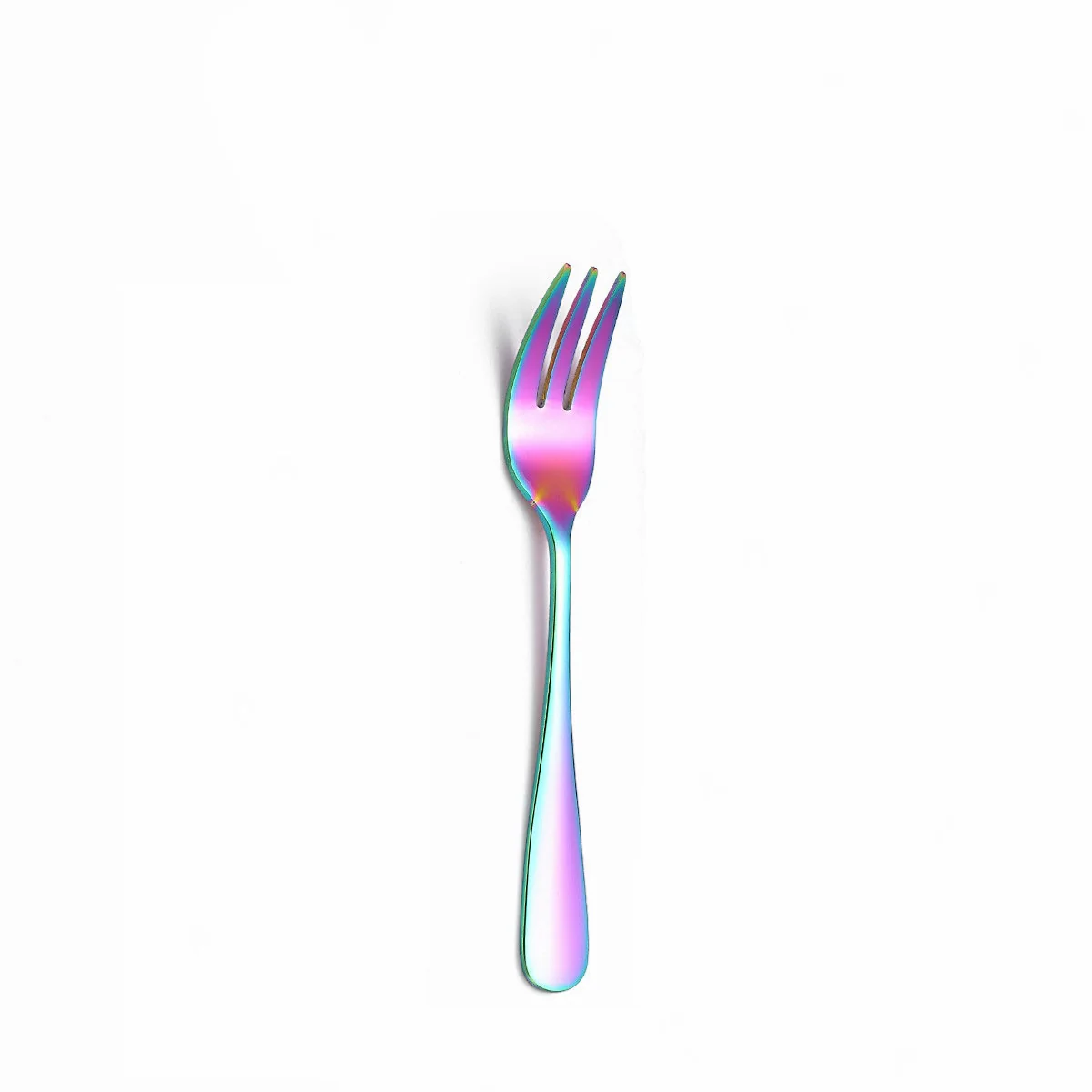 HULIANFU Spklifey Black Dinnerware Set Cutlery Stainless Steel Black Cutlery Set Rainbow Dinner Tableware Wedding Silverware Set - Deanwangkt