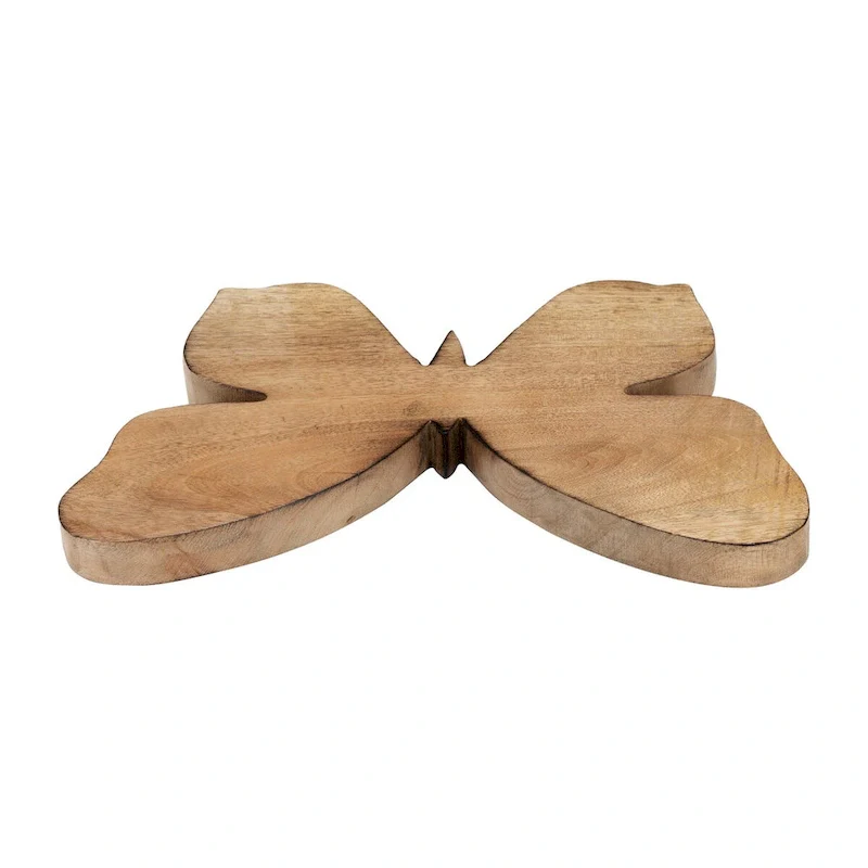 Sagebrook Home Wooden Butterfly Statue