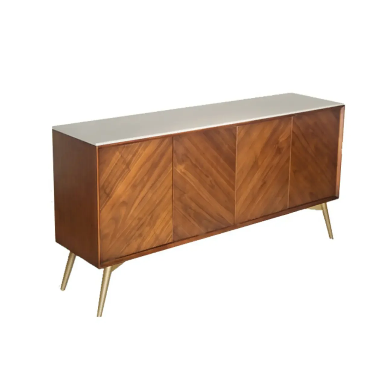 Modern Wood Sideboard Buffet Cabinet