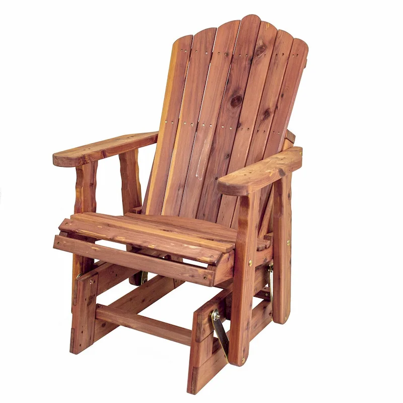 American Furniture Classics Model MM102 23  CEDAR ADIRONDACK Glider