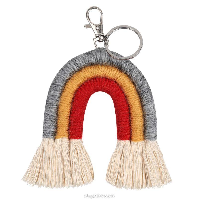 HULIANFU Nordic Cotton Rope Wooden Bead Garland with Tassel Wall Hanging Nursery Props Ornament Kids Baby Room Decor S24 20 Dropship - Deanwangkt