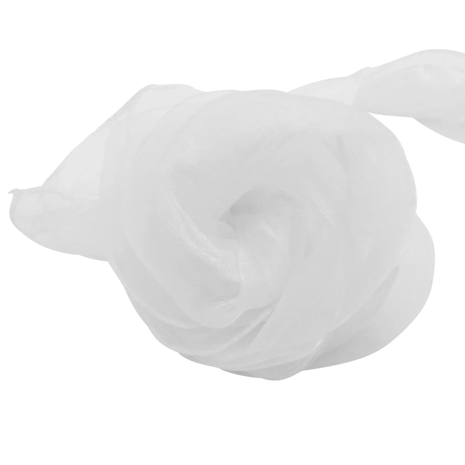 HULIANFU Organza Chair Sashes Bow Chair Covers Organza Fabric DIY Knot Chair Tie for Party Events Wedding Decoration 18cmx275cm - Deanwangkt