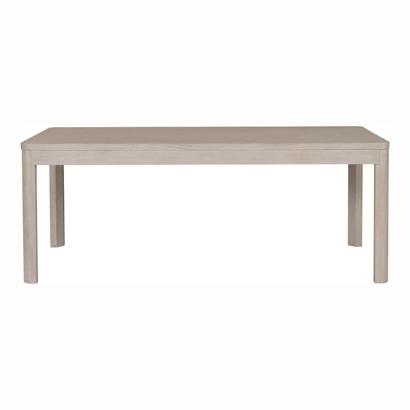 Furniture of America Billet Modern 7-Piece Natural Oak Wood Dining Set