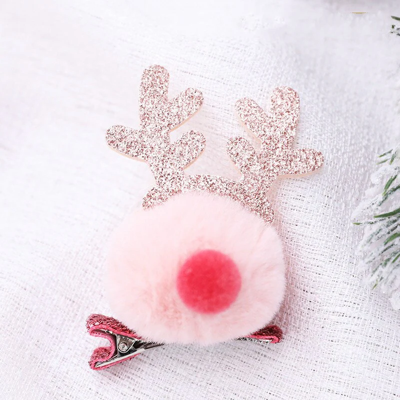 HULIANFU 2026  Christmas Headband Adornment Cute Antler Festival Style Headband Reindeer Ornaments Party Horns Cosplay Accessories - Deanwangkt