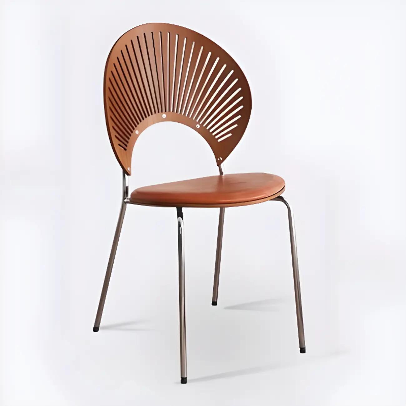 Mid-Century Modern Ventilated Shell Chair