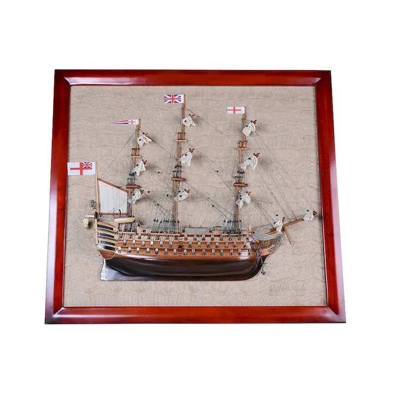 HMS Victory Half - Ship 33 Inches L