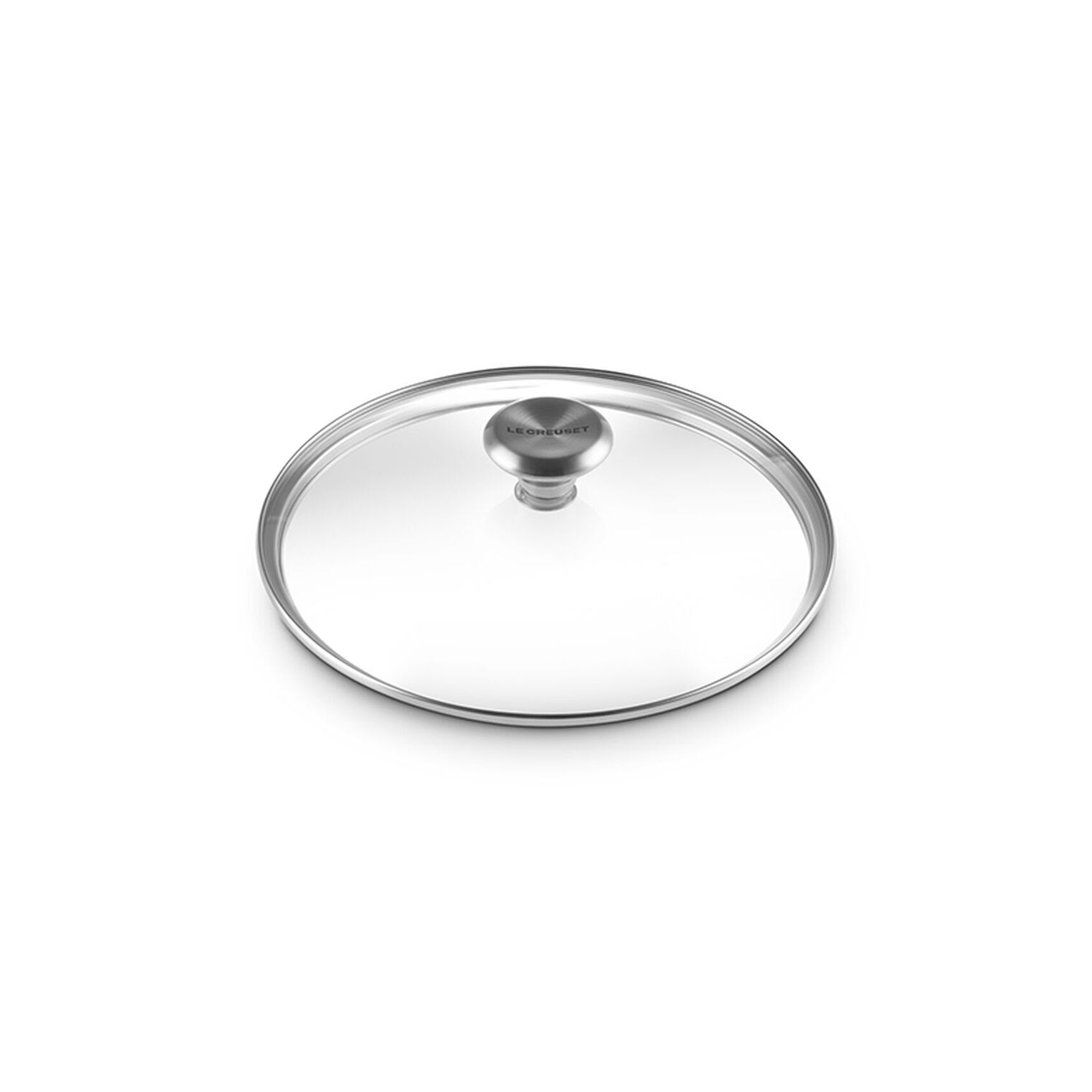 Glass Lid with Stainless Steel Knob