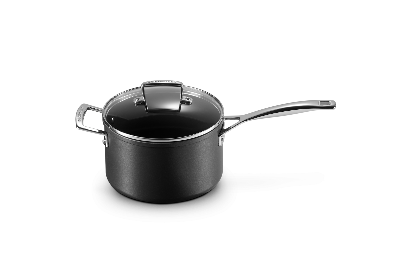 Toughened Non-Stick 3-piece Saucepan Set