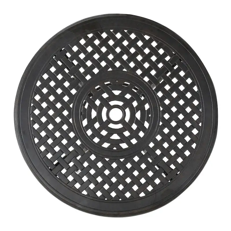 Cast Aluminium Bar Table