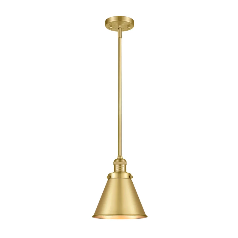 Innovations Lighting Appalachian - 1 Light 8  Stem Hung Mini Pendant