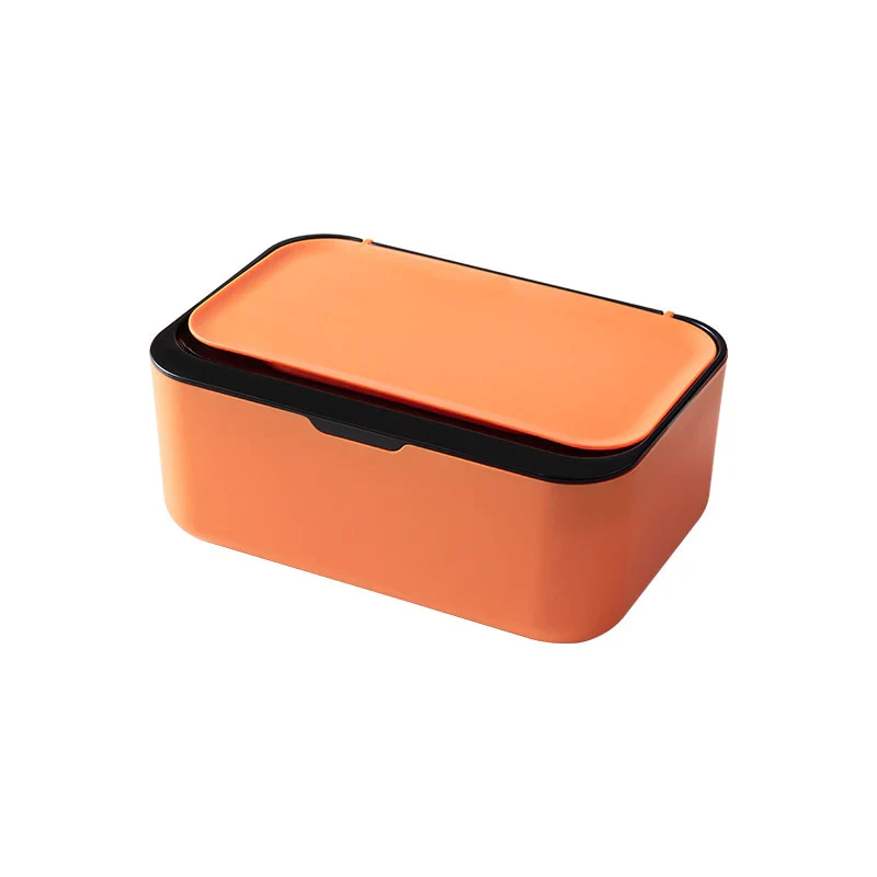 HULIANFU New   Plastic Tissue Box With Lid Wet Tissue Holder Baby Wipes Paper Storage Box Paper Towel Dispenser Home Napkin Organizer - Deanwangkt