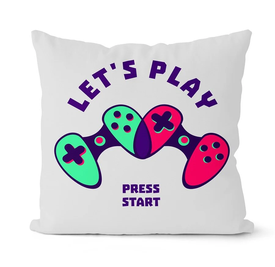 HULIANFU Super Hot Game Fans Video Gamepads Cushion Cases Retro Games Decorative Pillows Case Livingroom Sofa Couch Bed Car Throw Pillows - Deanwangkt