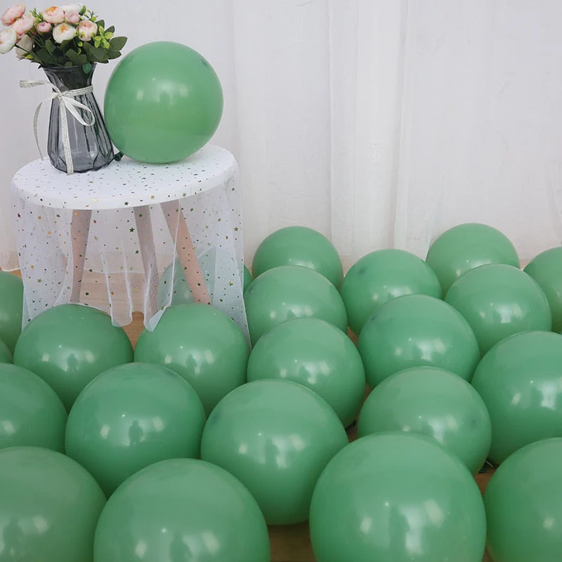HULIANFU Latex Balloons 10 inch Large Helium Party Balloons for Wedding Birthday Party Supplies Ceremony Decorations 30/50/100 pcs - Deanwangkt