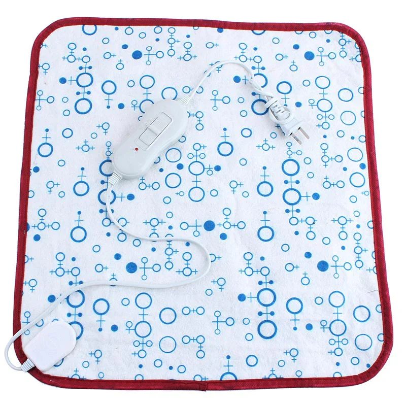 HULIANFU New 40*40cm 20W Dog Cat Electric Heat Pad Temperature Adjustable Pet Bed Blanket Puppy Kitten Bunny Heater Mat Electric Blankets - Deanwangkt
