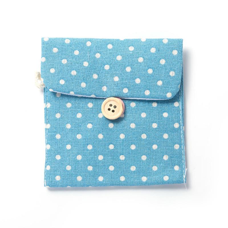 HULIANFU Waterproof Tampon Storage Bag Cute Sanitary Pad Pouches Portable Makeup Lipstick Key Earphone Data Cables Organizer Home Storage - Deanwangkt
