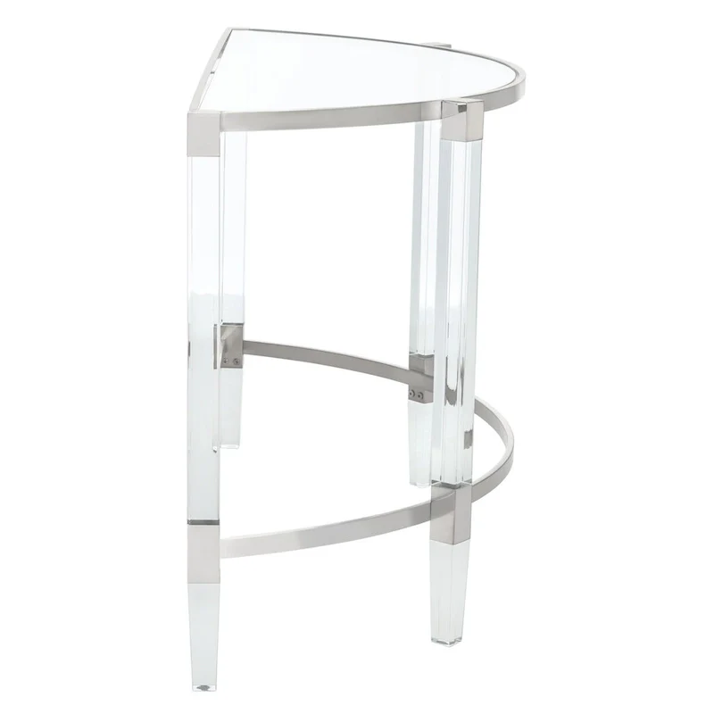 SAFAVIEH Couture Gunel Acrylic Console Table - 47.2 W x 17.7 L x 28.7 H - 47Wx18Dx29H