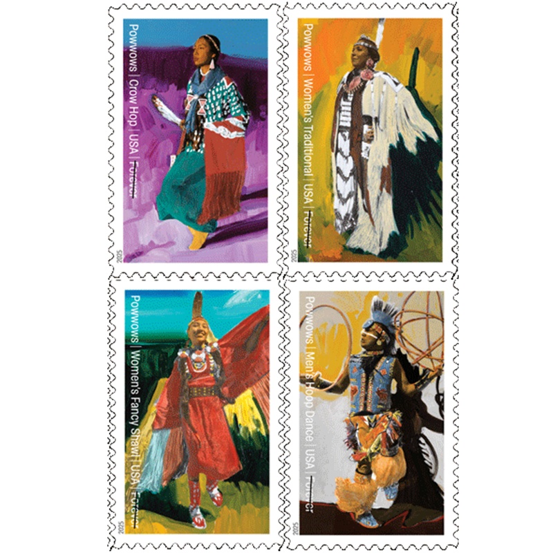 Powwows 2025, (Sheet of 20) - TWENTYSTAMPS