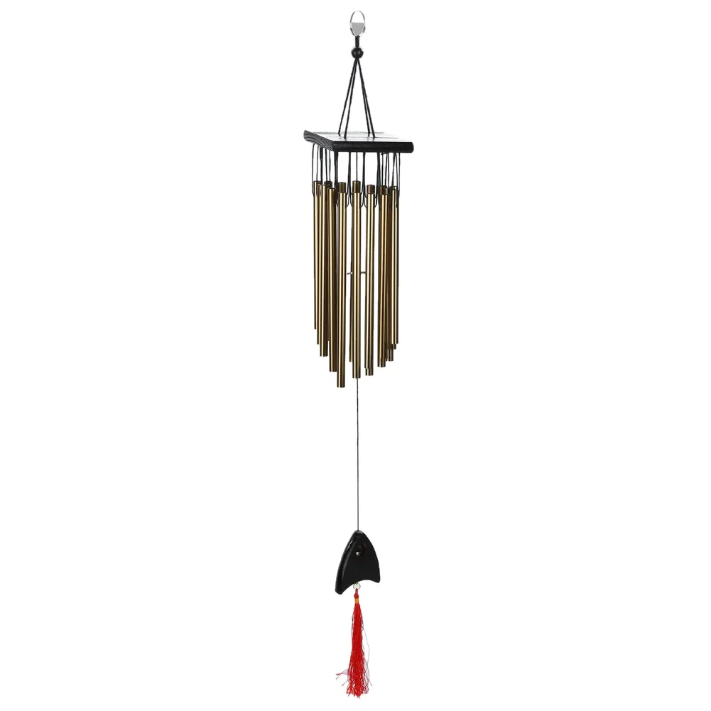 HULIANFU Outdoor Living Wind Chimes Yard Garden Tubes Bells Copper Antique Windchime Wall Hanging Home Decor Decoration wind chimes - Deanwangkt