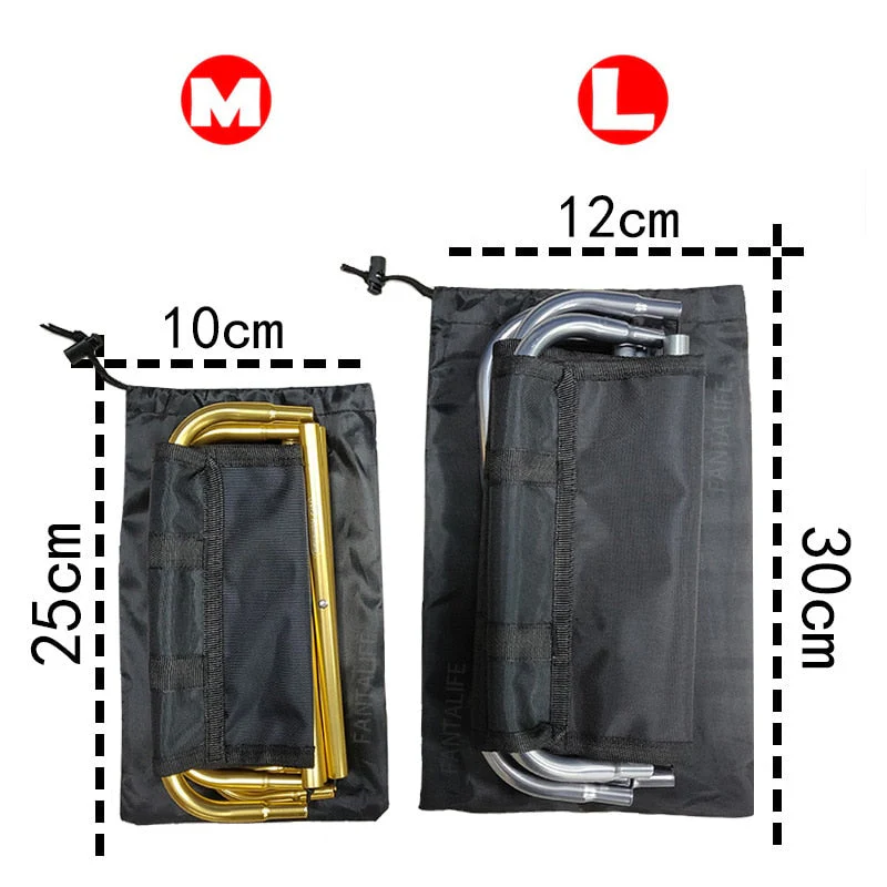 HULIANFU Ultralight Folding Chair Picnic Camping Chair Travel Foldable Aluminium Durable Portable Fishing Seat Outdoor Travel Furniture - Deanwangkt