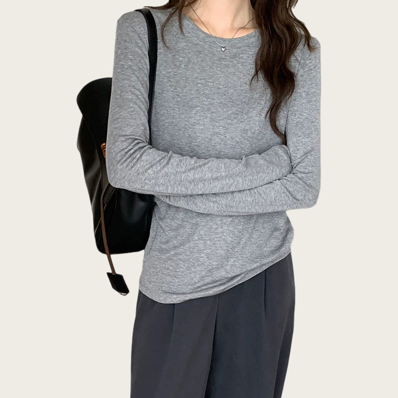 Women’s Tencel Slim Fit Long Sleeve Base Layer Top