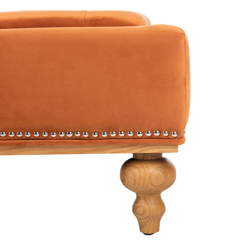 SAFAVIEH Couture Arjola Tufted Ottoman
