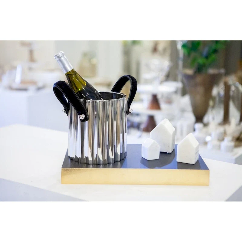 Lg. White Marble Home Object - White