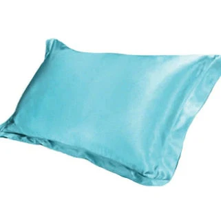 HULIANFU Pure Emulation Silk Satin Pillowcase Comfortable Pillow Cover Pillowcase For Bed Throw Single Pillow Covers - Deanwangkt