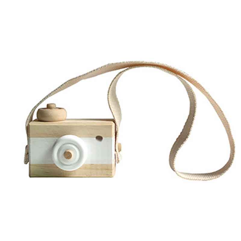 HULIANFU Nordic European Style Camera Toys Baby Kids Room Decor Furnishing Articles Child Christmas Birthday Wood Gifts - Deanwangkt