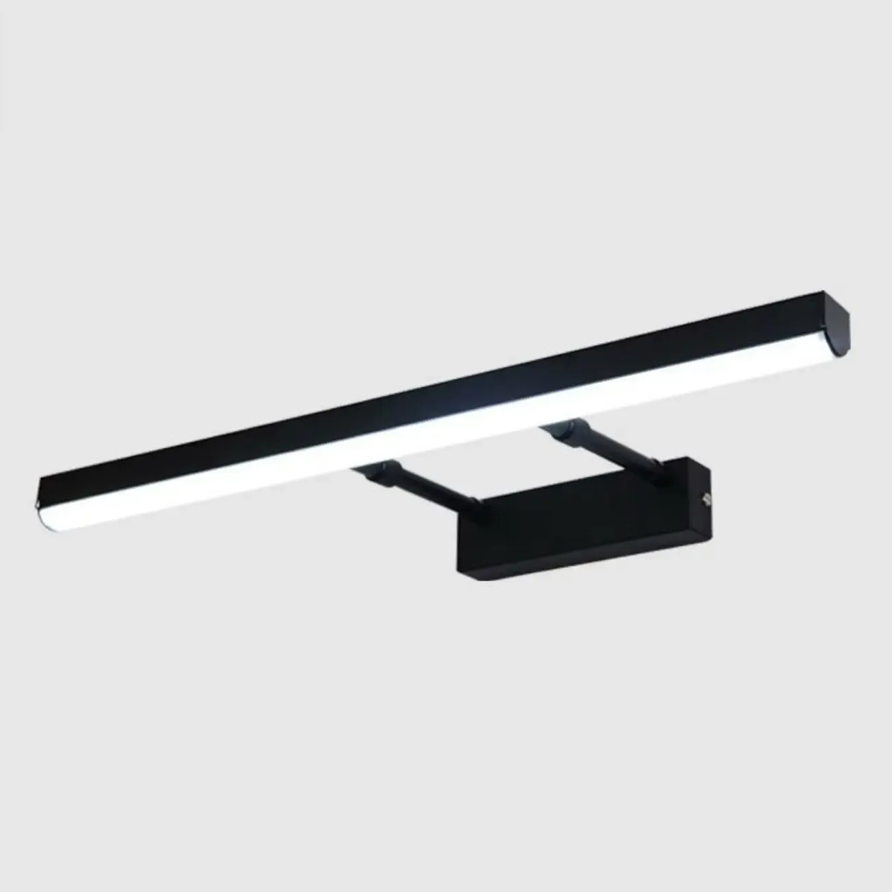 Modern Black LED Bathroom Vanity Light  with Integrated LED