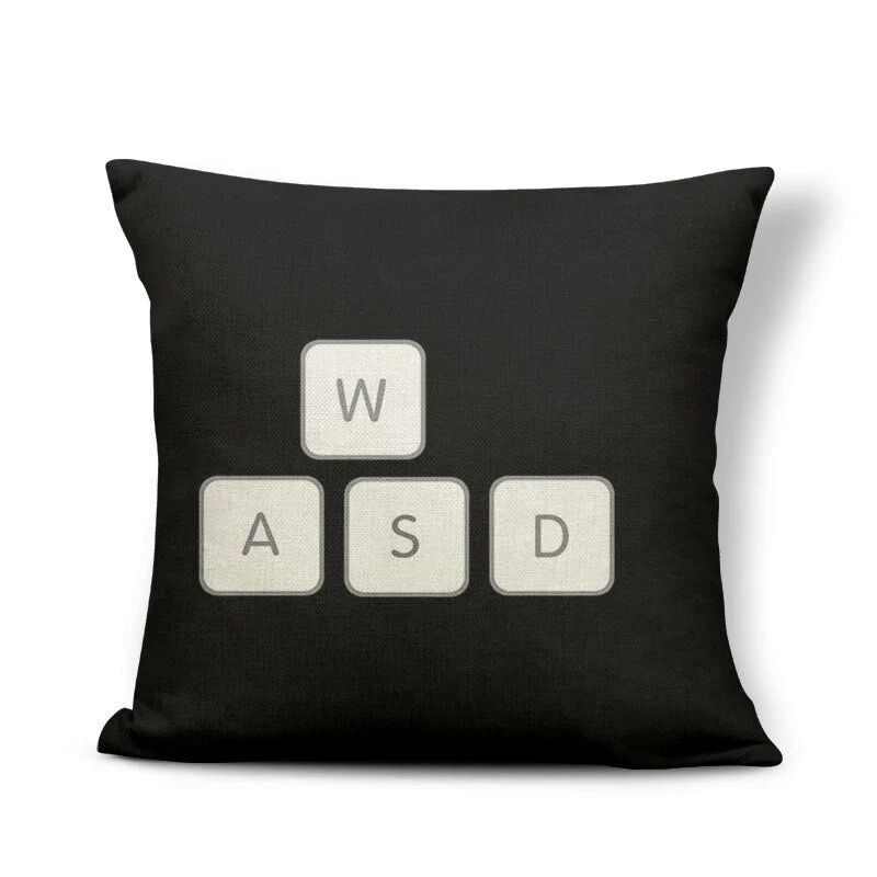HULIANFU Super Hot Game Fans Video Gamepads Cushion Cases Retro Games Decorative Pillows Case Livingroom Sofa Couch Bed Car Throw Pillows - Deanwangkt