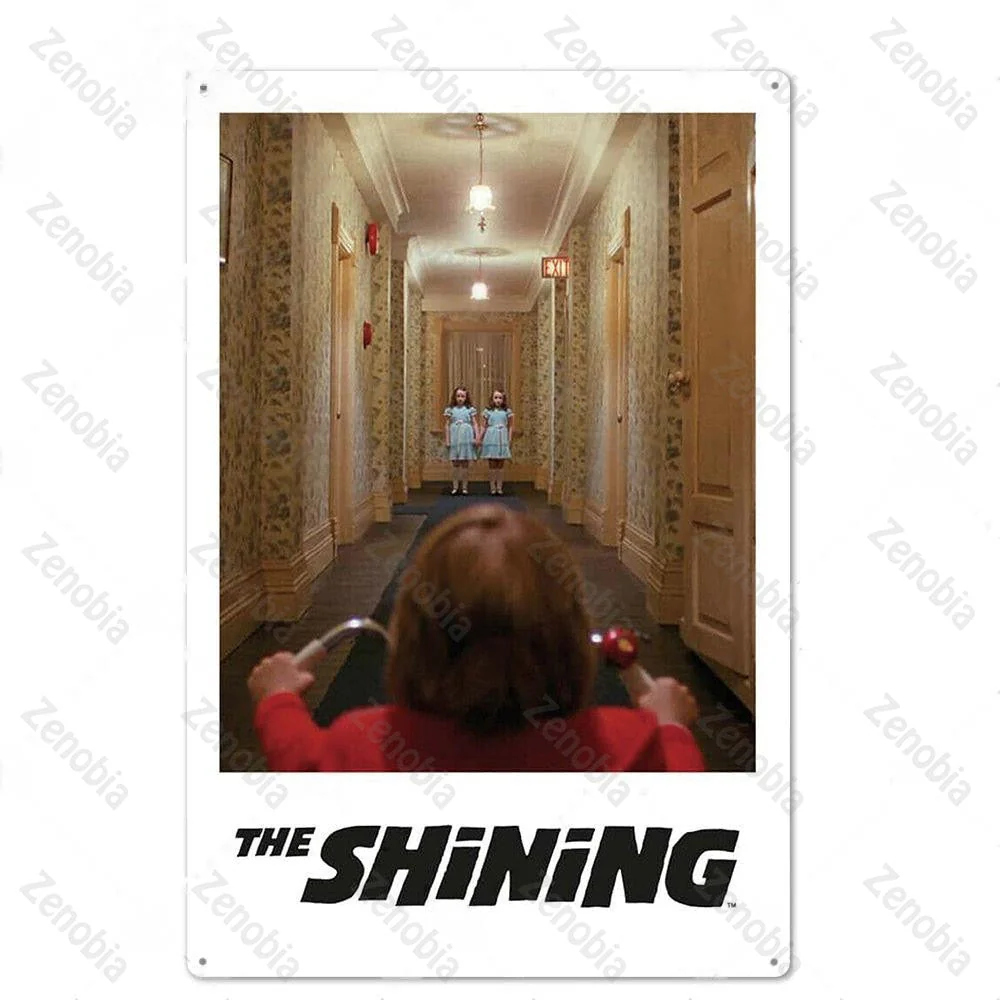 HULIANFU Vintage Horror Movies Metal Poster Wall Art Stickers for Pub Bar Club Home Wall Room Decoration Retro Mtal Sign Plaque Tin Plate - Deanwangkt