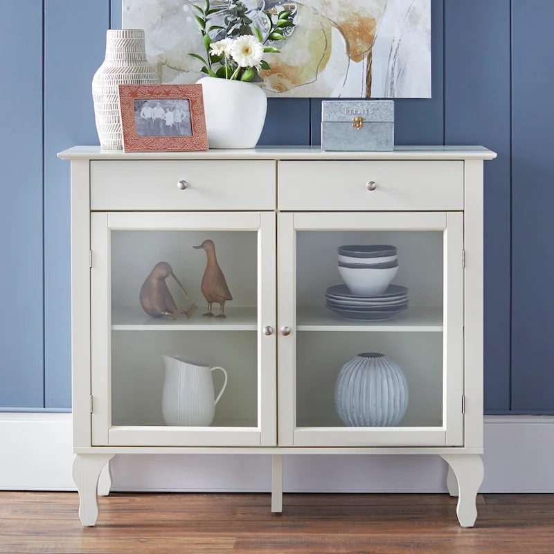 Rawdon Glass Front Buffet/Sideboard
