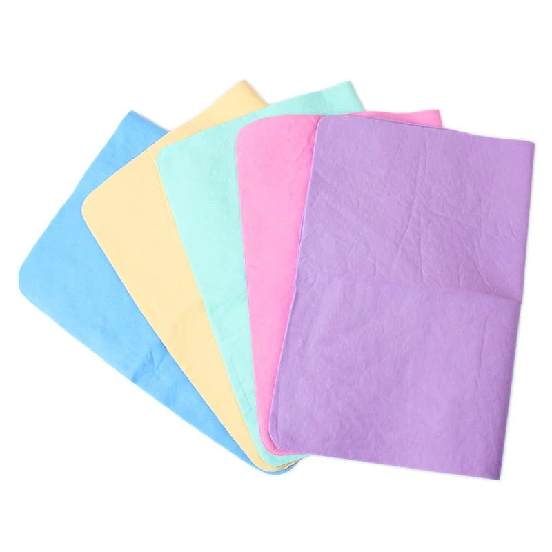 HULIANFU PVA Imitation Deerskin Pets Towel Quick-Drying Super Absorbent Cat Dog Bath-Towel Dry Hair Cleaning Multifunctional Pet Supplies - Deanwangkt