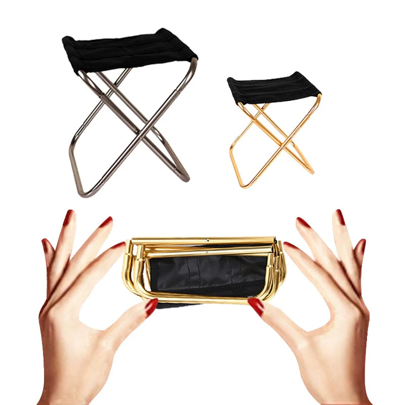 HULIANFU Ultralight Folding Chair Picnic Camping Chair Travel Foldable Aluminium Durable Portable Fishing Seat Outdoor Travel Furniture - Deanwangkt
