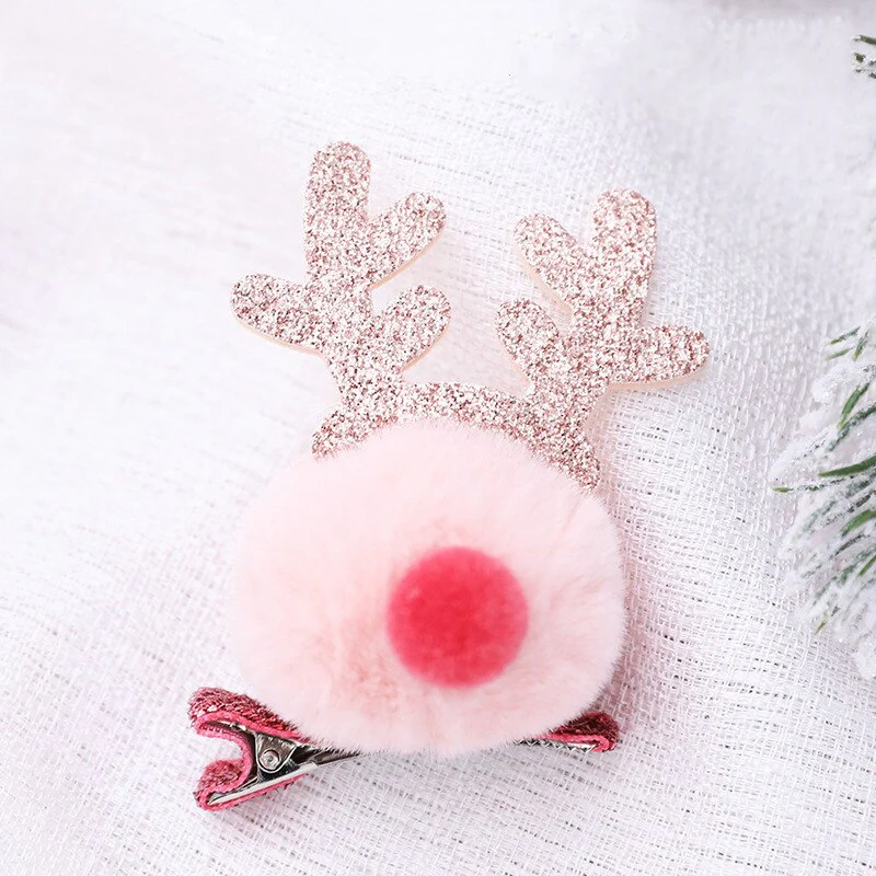HULIANFU 2026  Christmas Headband Adornment Cute Antler Festival Style Headband Reindeer Ornaments Party Horns Cosplay Accessories - Deanwangkt