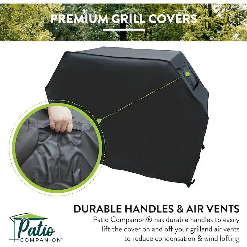 Patio Companion Premium BBQ Grill Cover 58 Inch - 58 Inch
