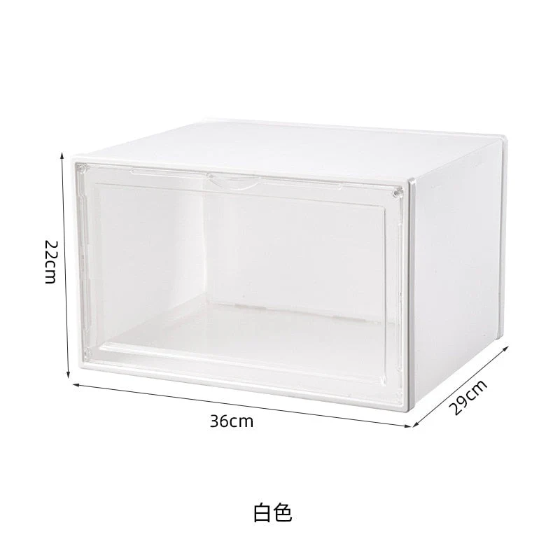 HULIANFU Transparent Anti-oxidation Shoe Box Aj Shoe Storage Box Household Drawer Type Dust-proof Plastic Shoe Display Stand - Deanwangkt